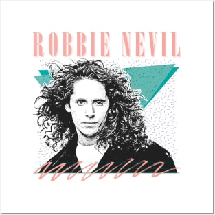 Robbie Nevil / 80s Aesthetic Fan Art Design Posters and Art